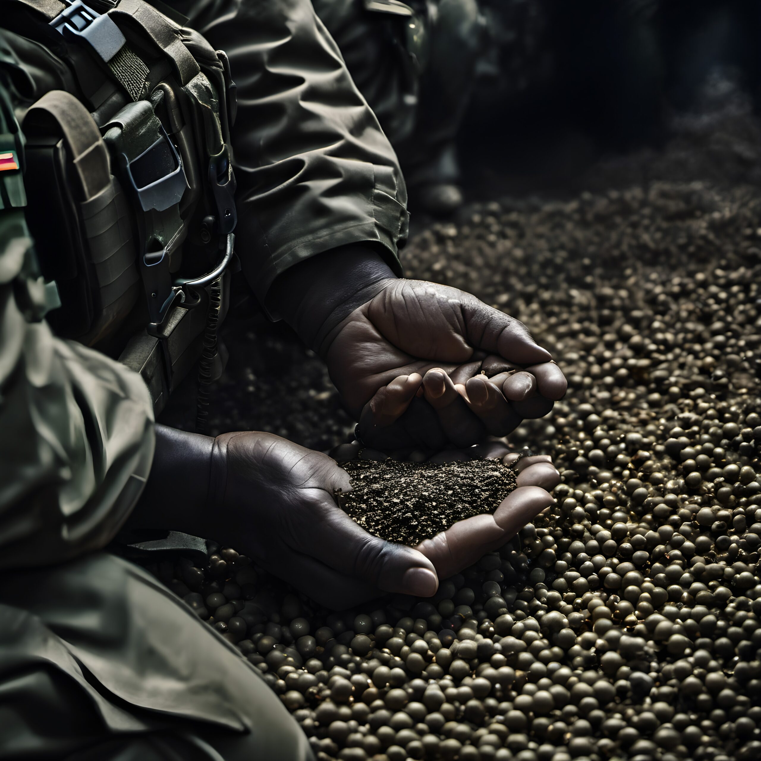 Hands Holding Soil and Seeds
