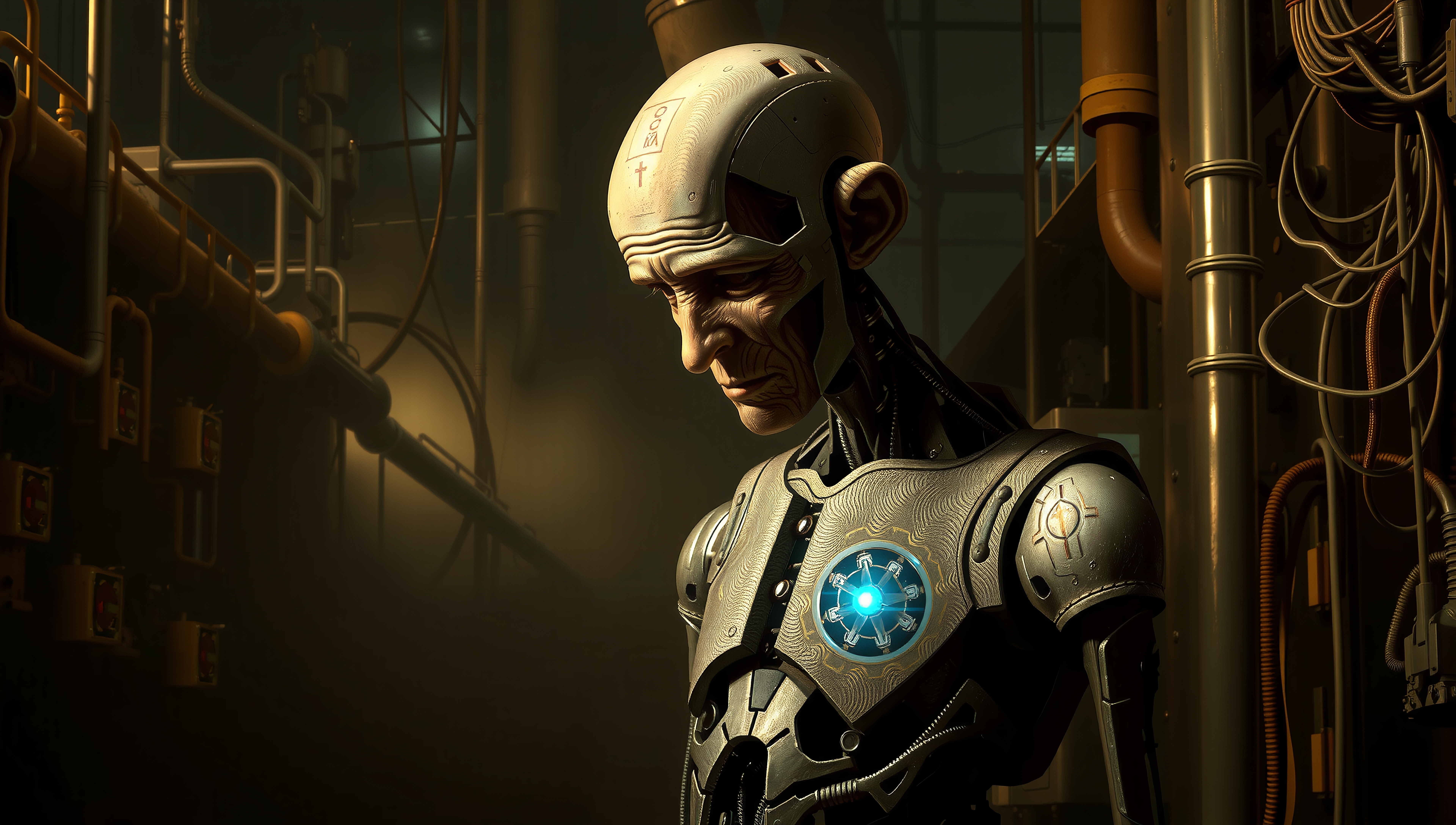 Contemplative Robot in Industrial Setting