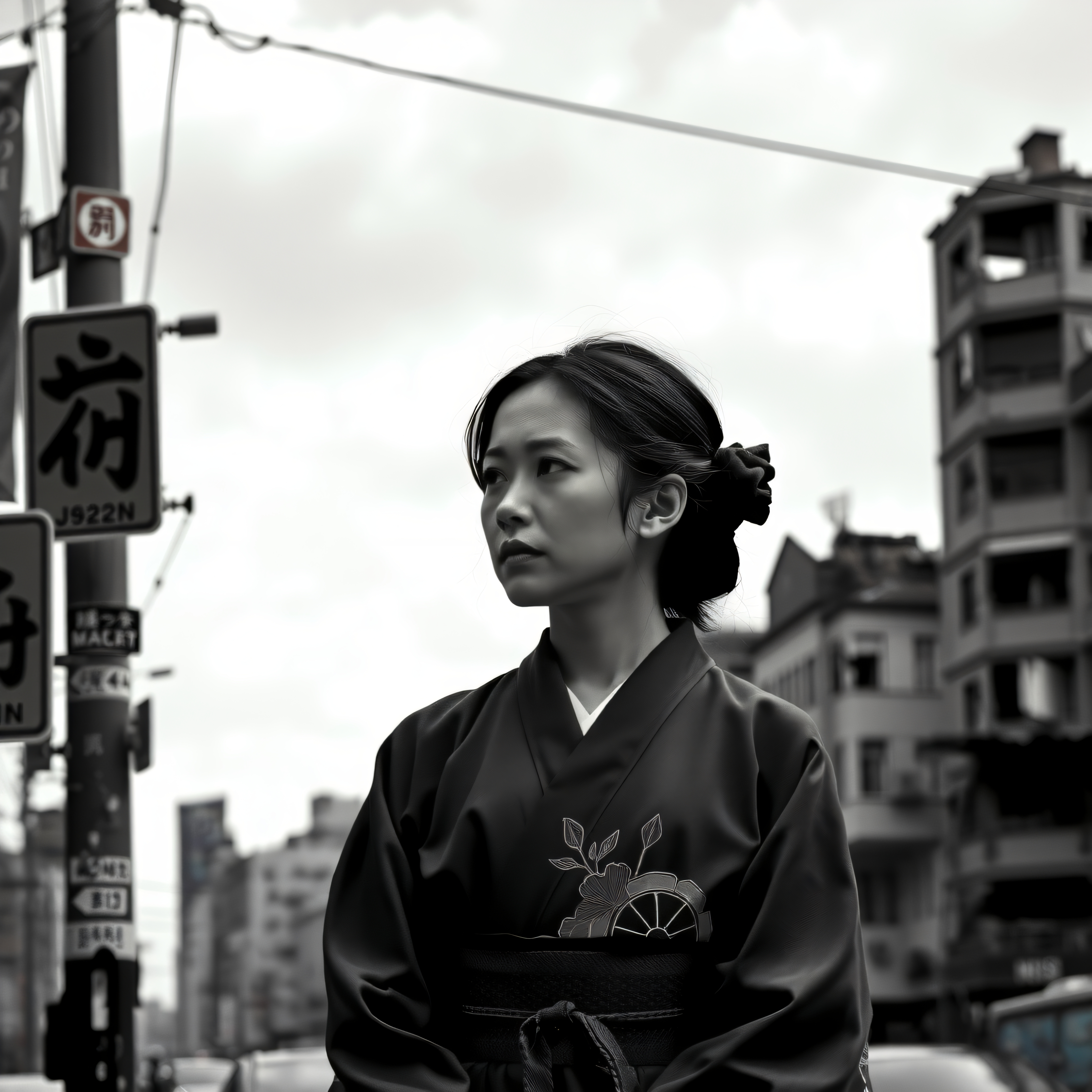 Cultural elegance in urban setting