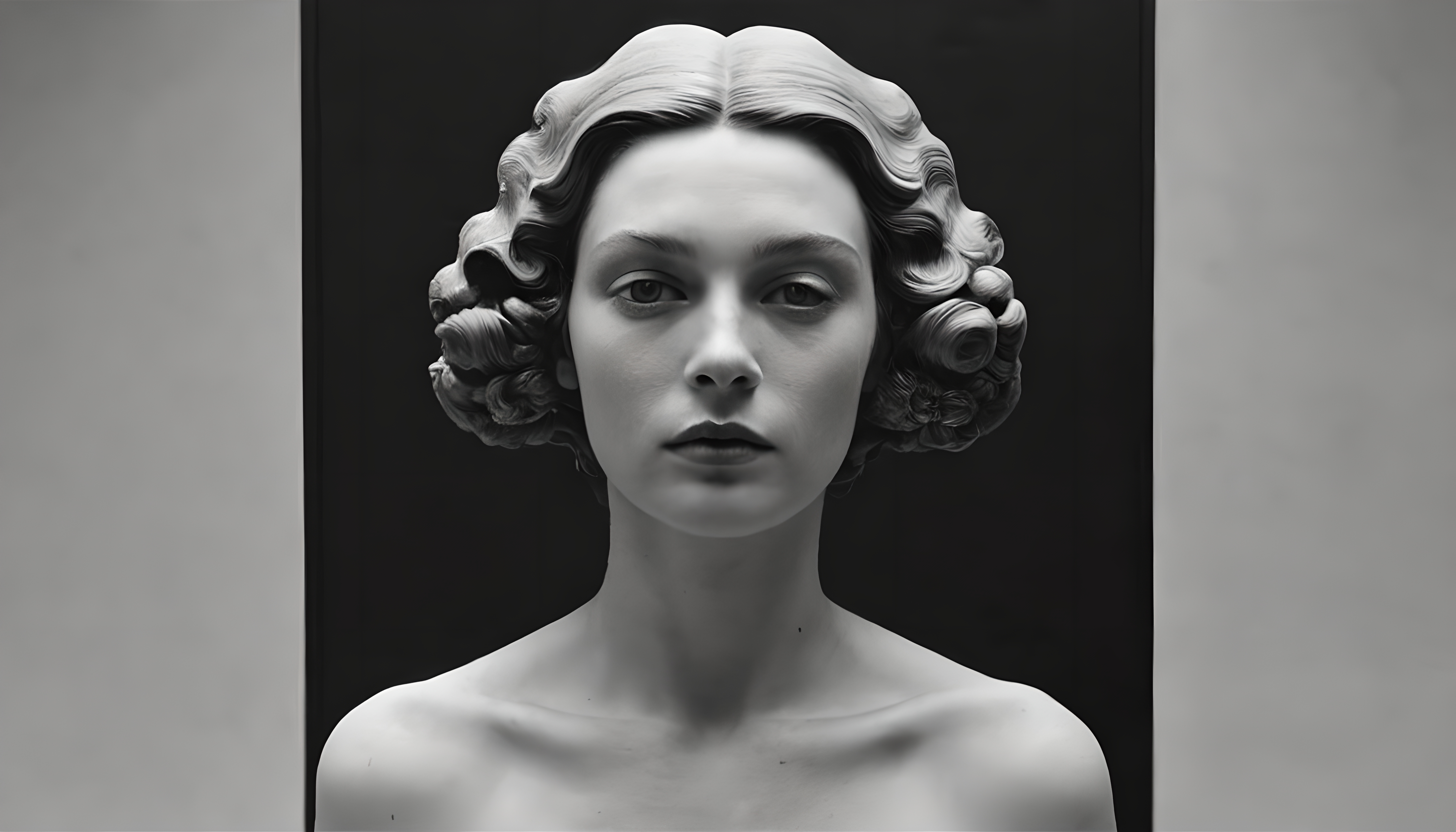 Timeless Black and White Portrait