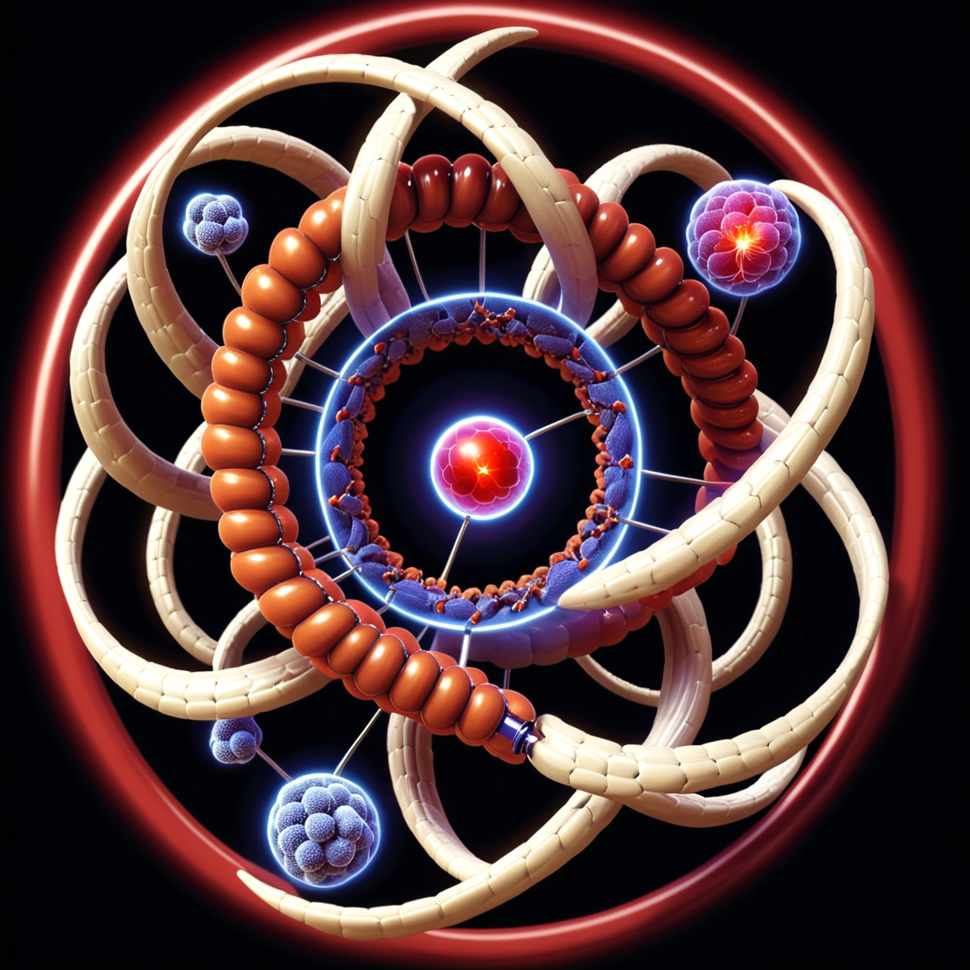 Atomic Structure in Vibrant Detail
