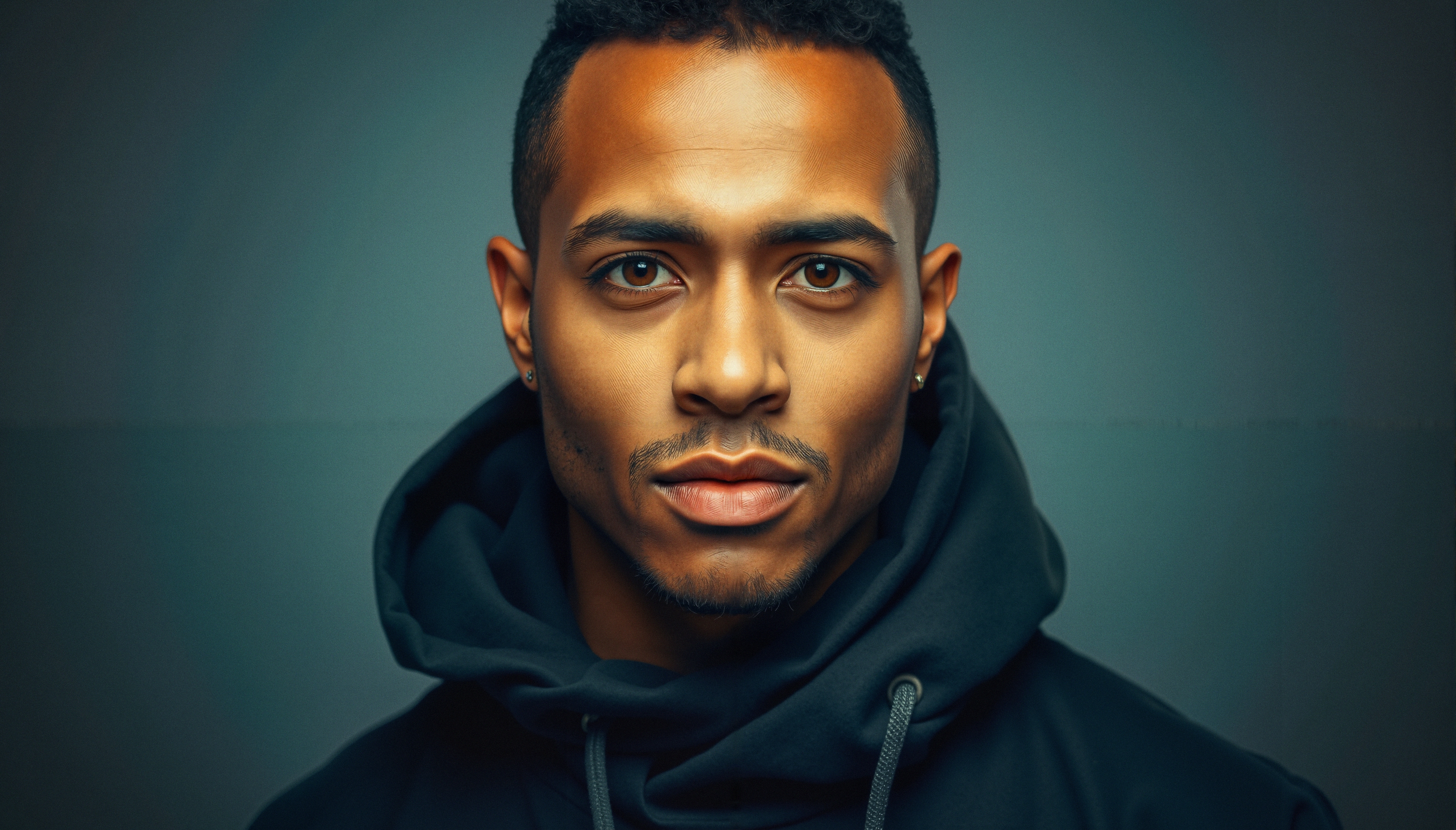 Confident Young Man’s Portrait