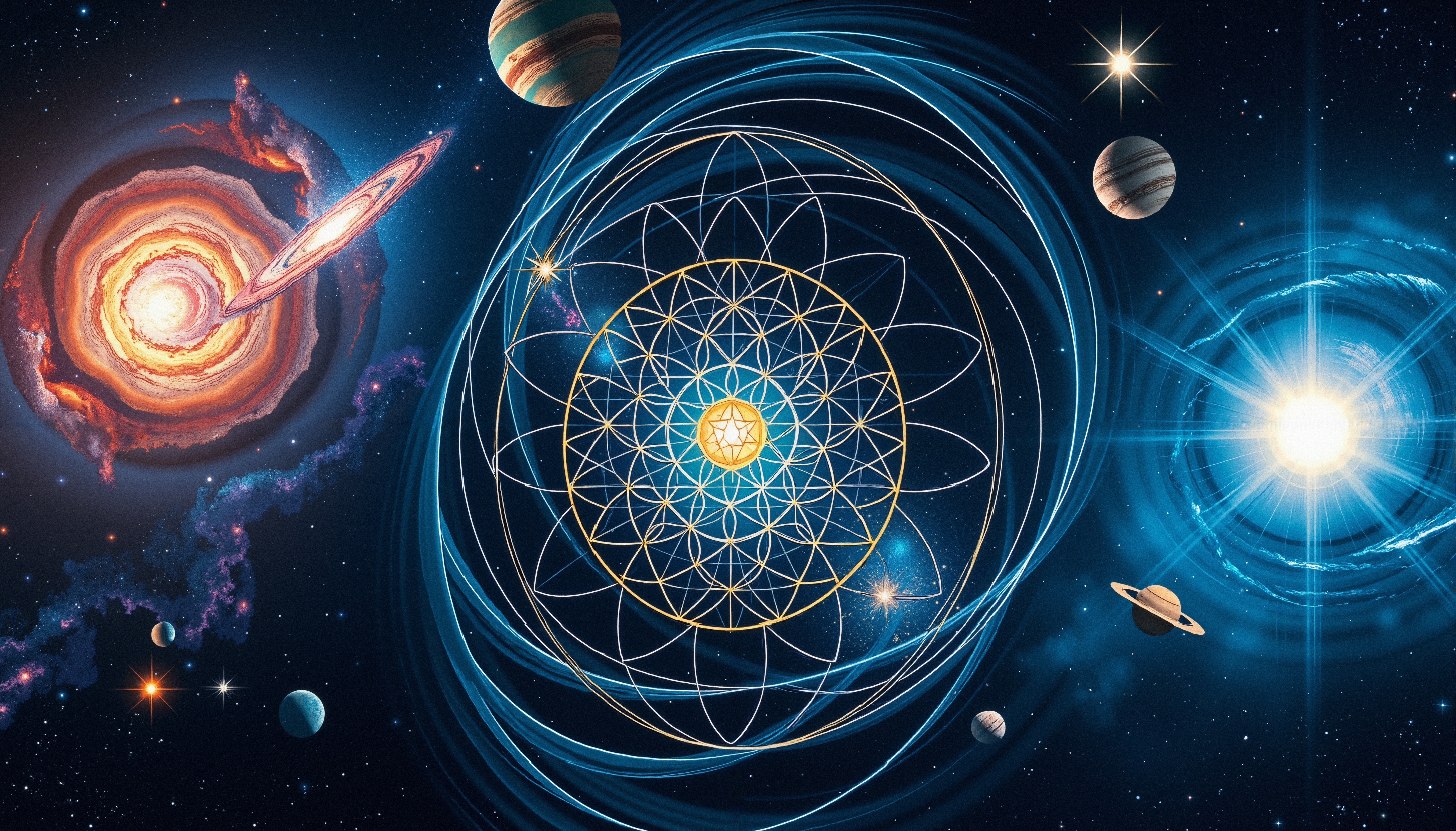 Cosmic Geometry and Stellar Phenomena in Deep Space