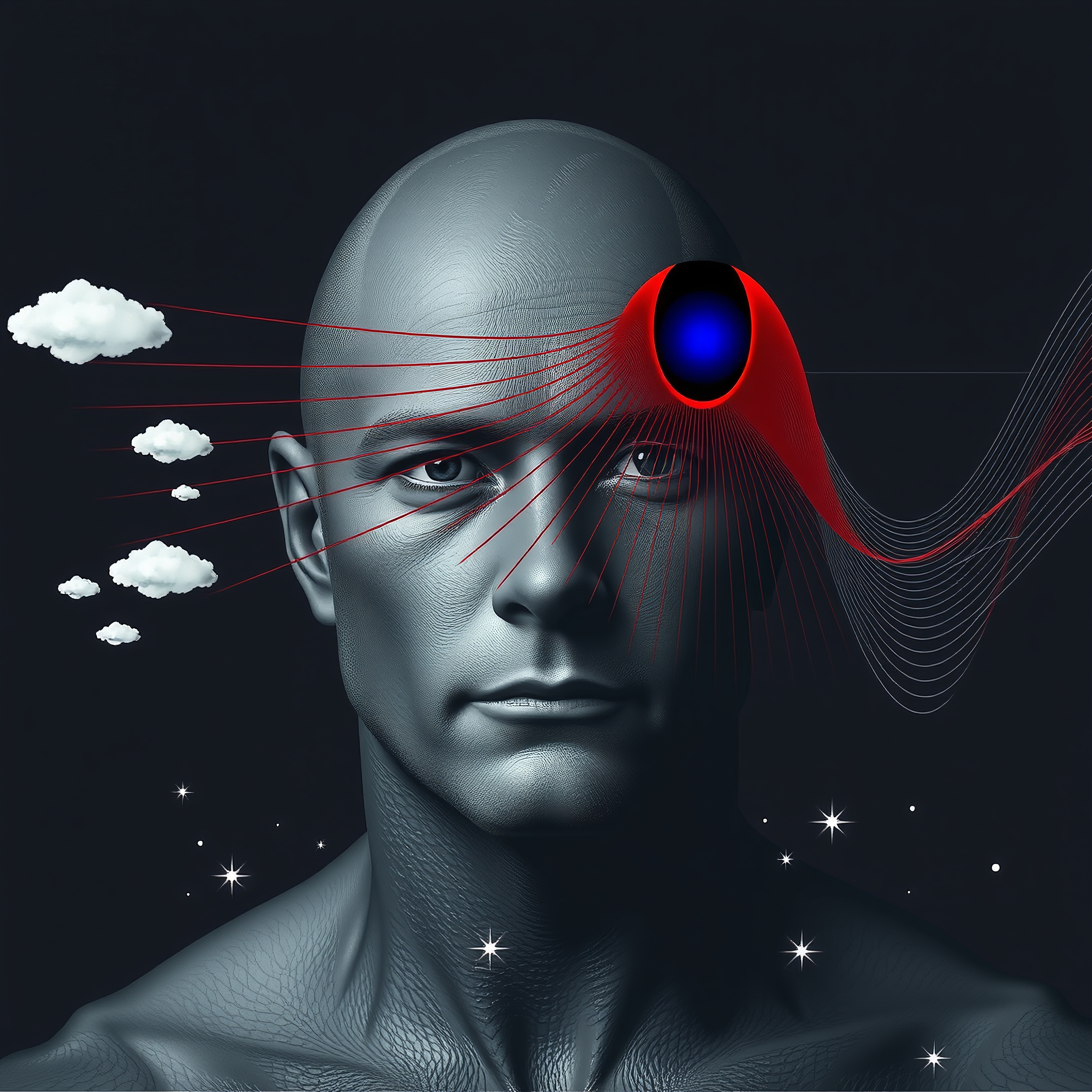 Surreal Futuristic Mindscape Artwork