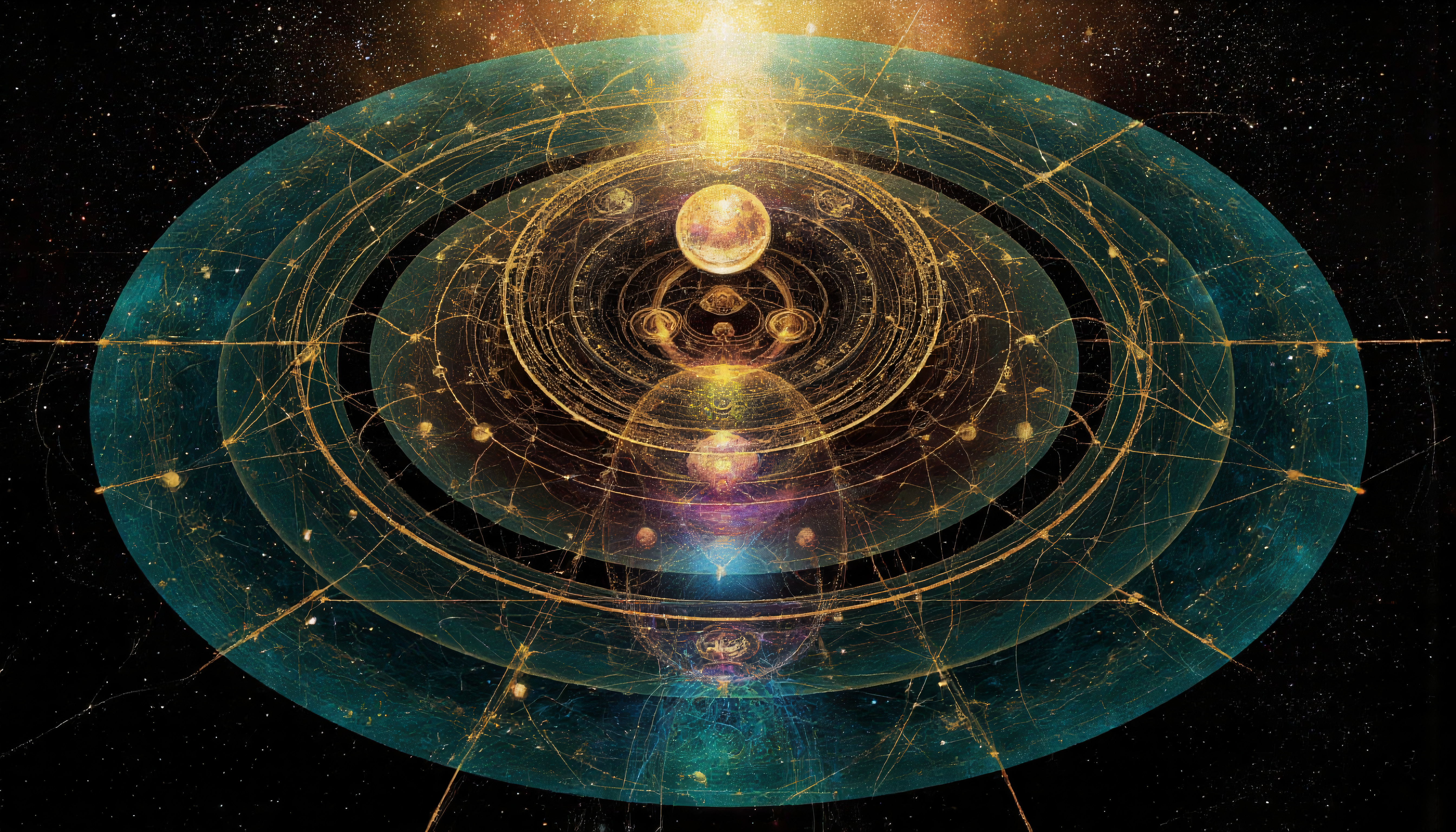 Abstract Quantum Energy Grid: Visualization of Universal Connection