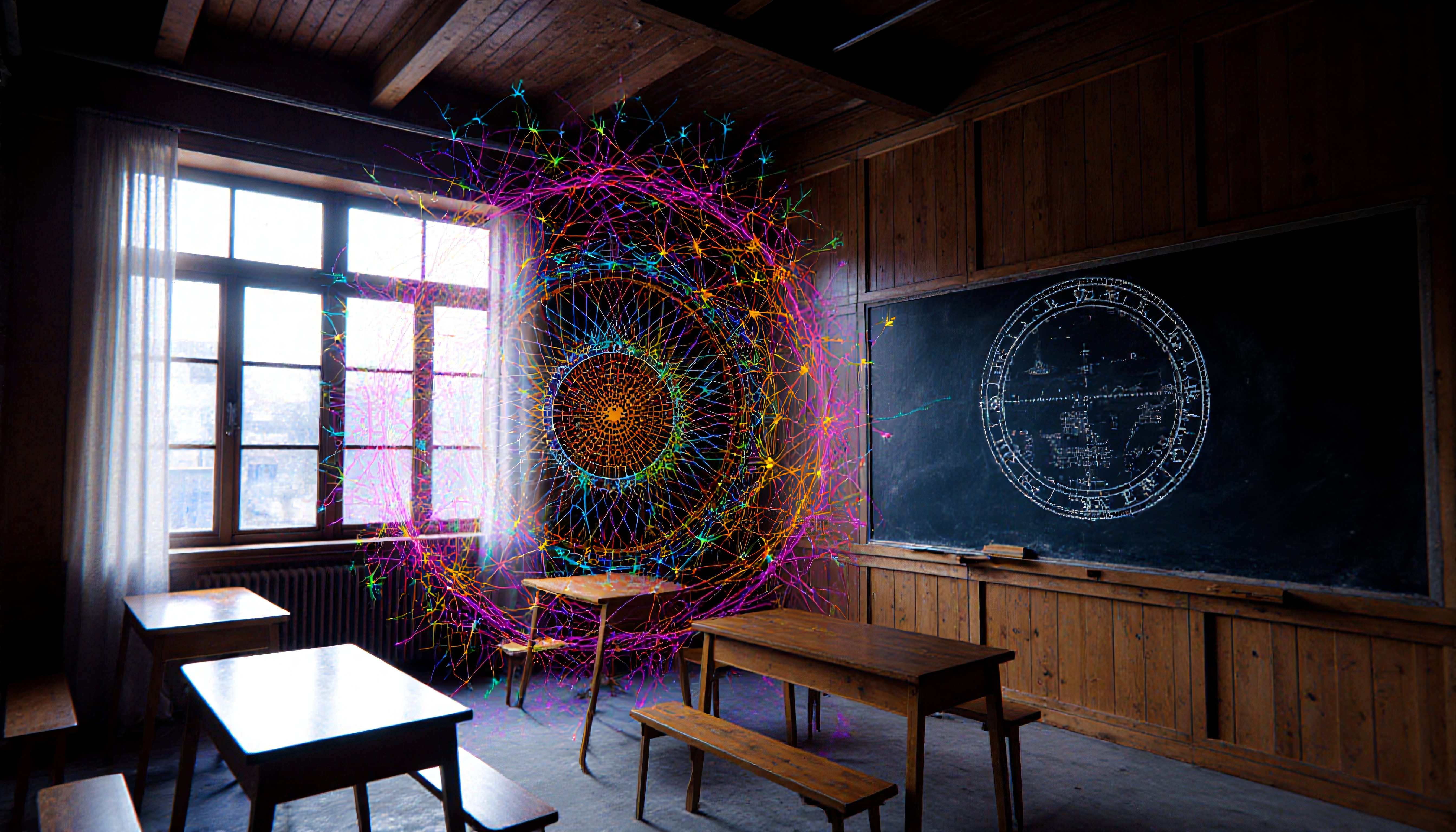 Mystical Network in Classroom