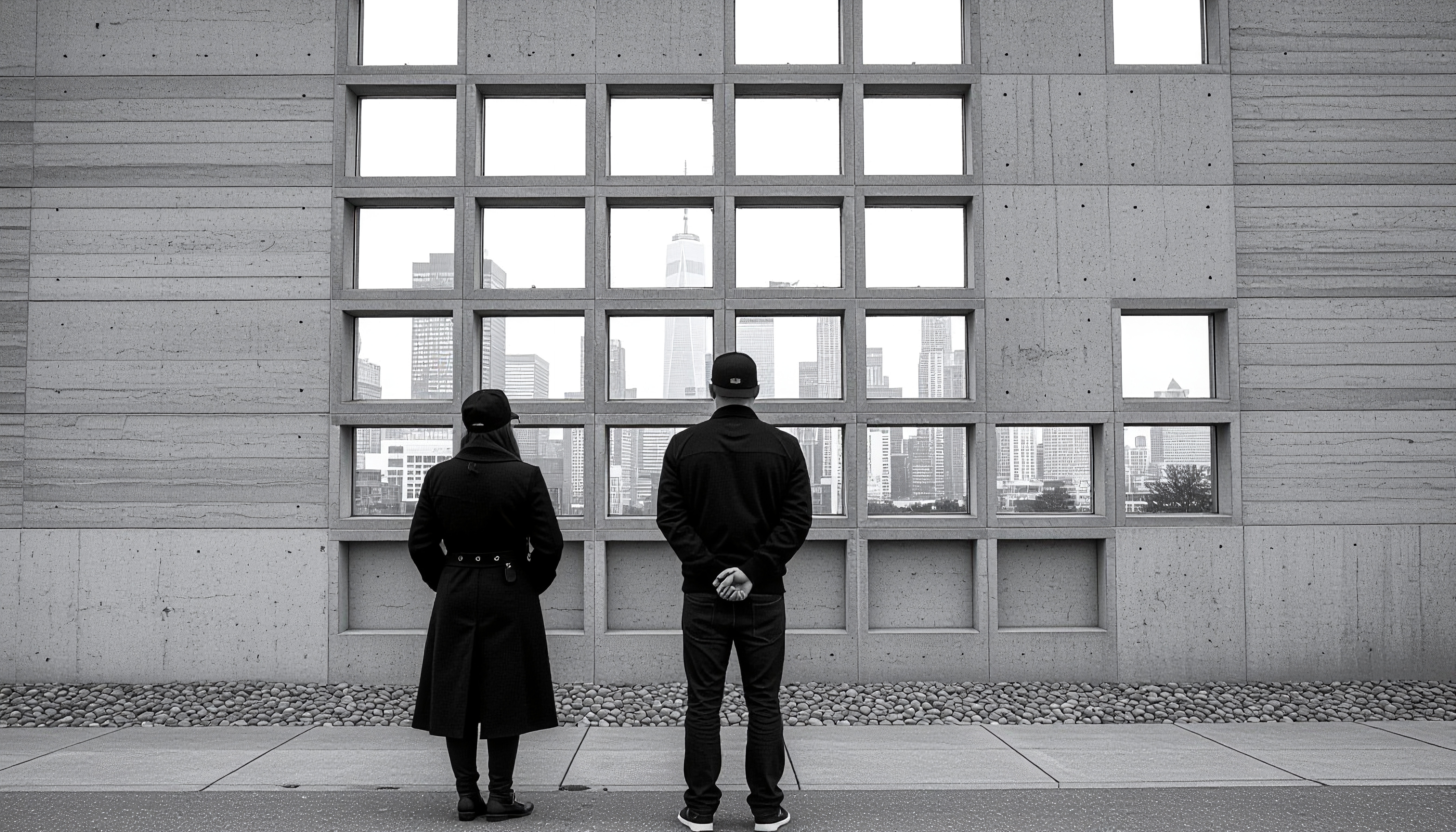 Gazing Through Grid-Framed Skyline