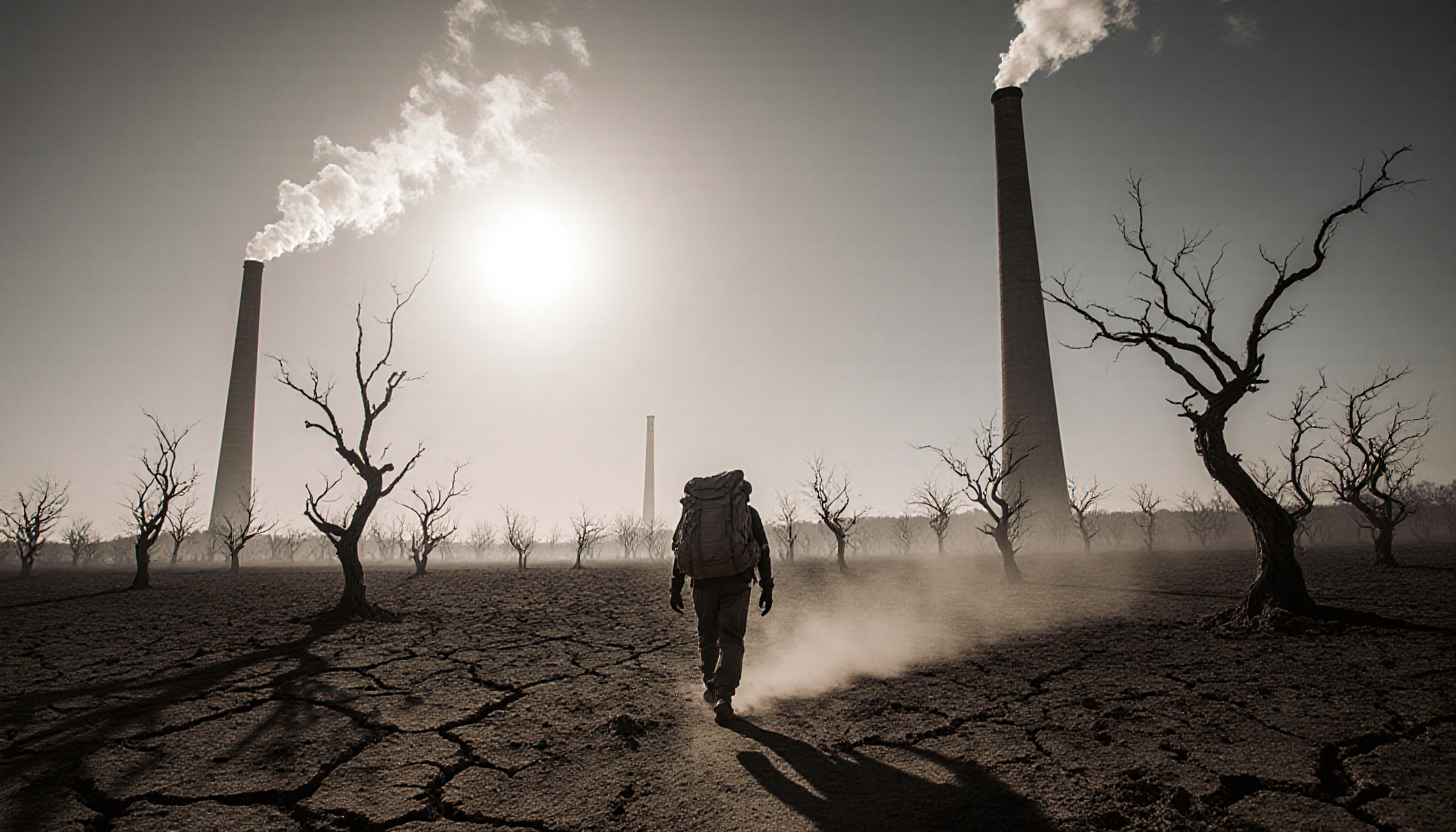 Journey Through Barren Wasteland