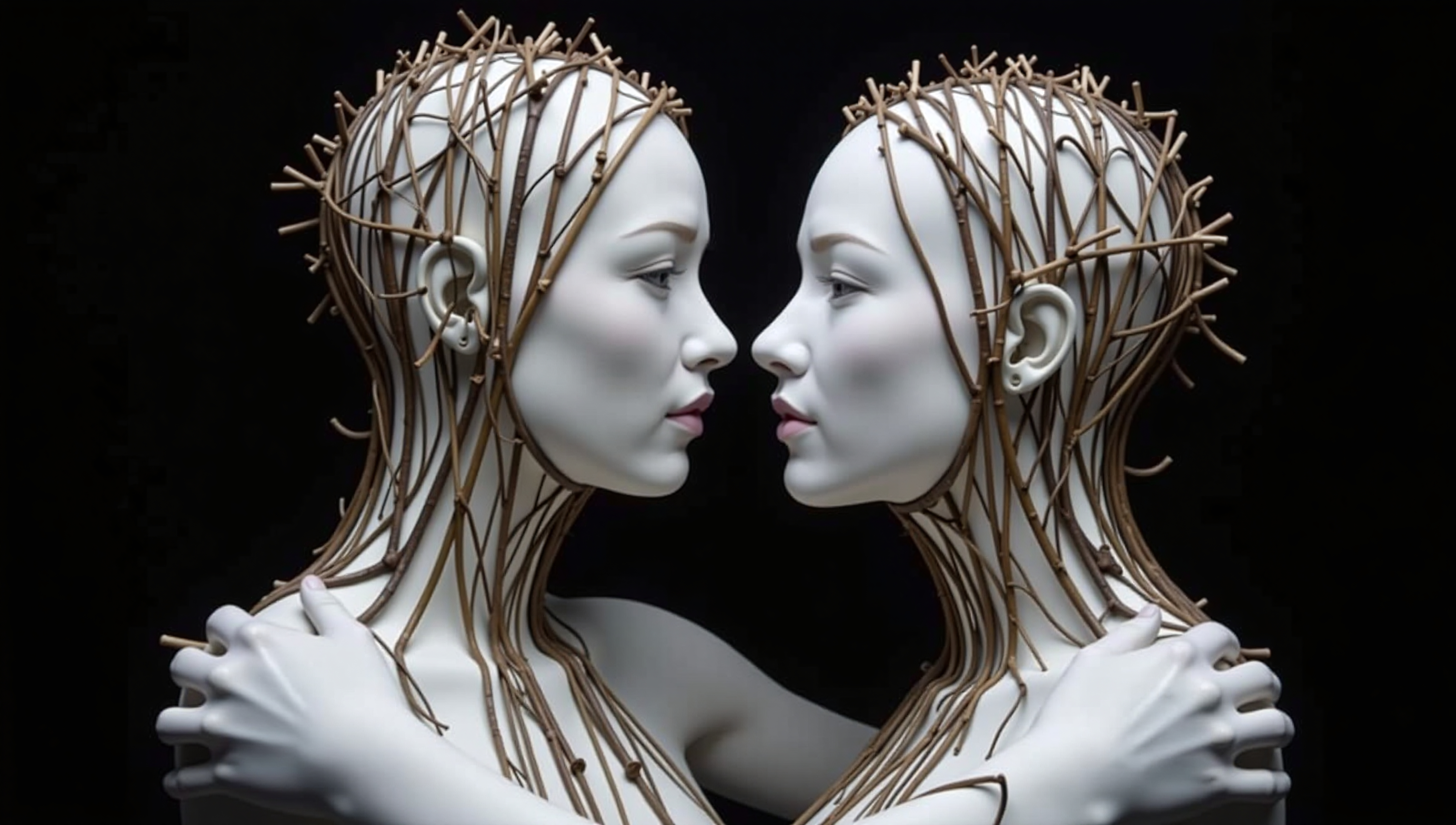 Branches and Symmetry Embrace Figures