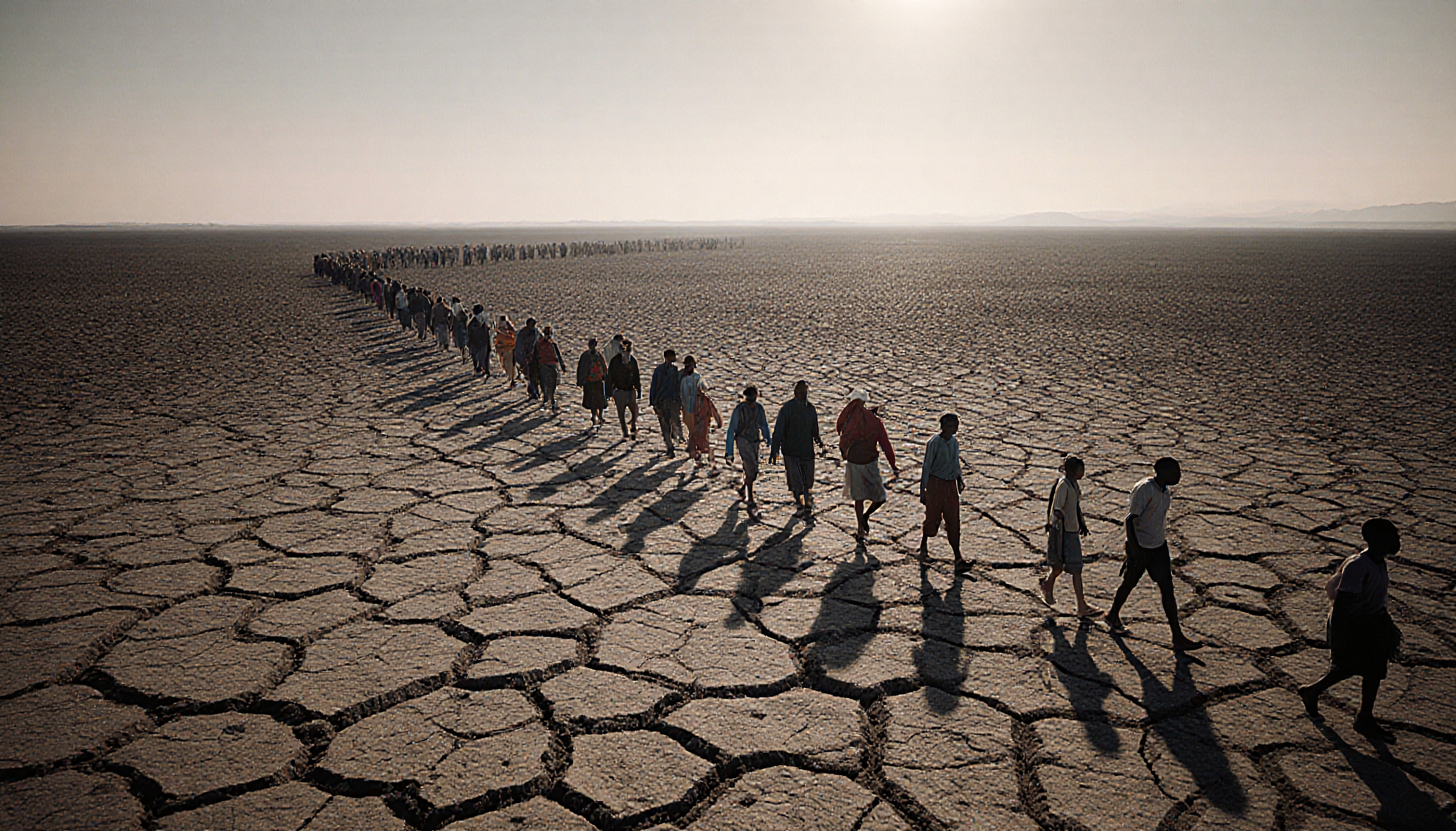 Journey Across Arid Wasteland