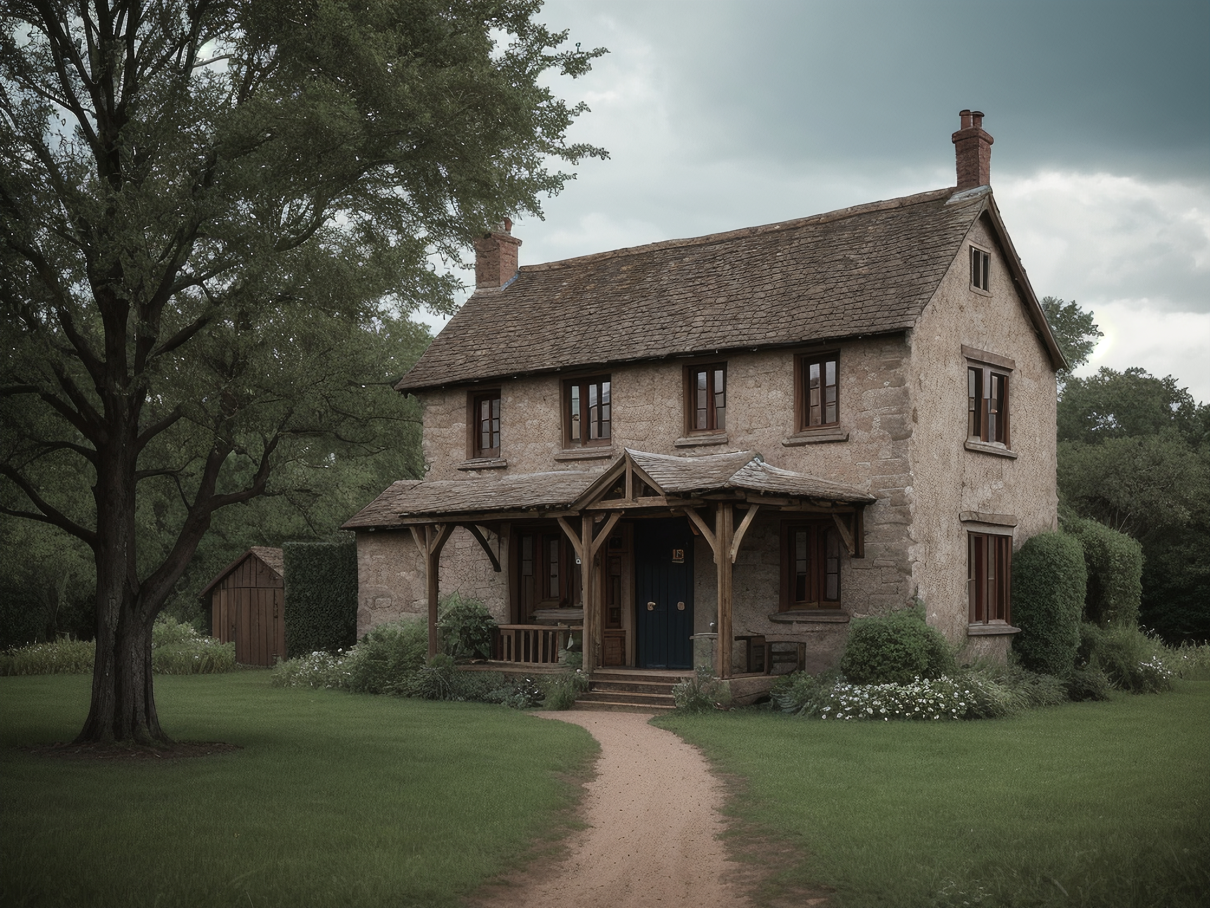 Quaint Stone Cottage in Countryside