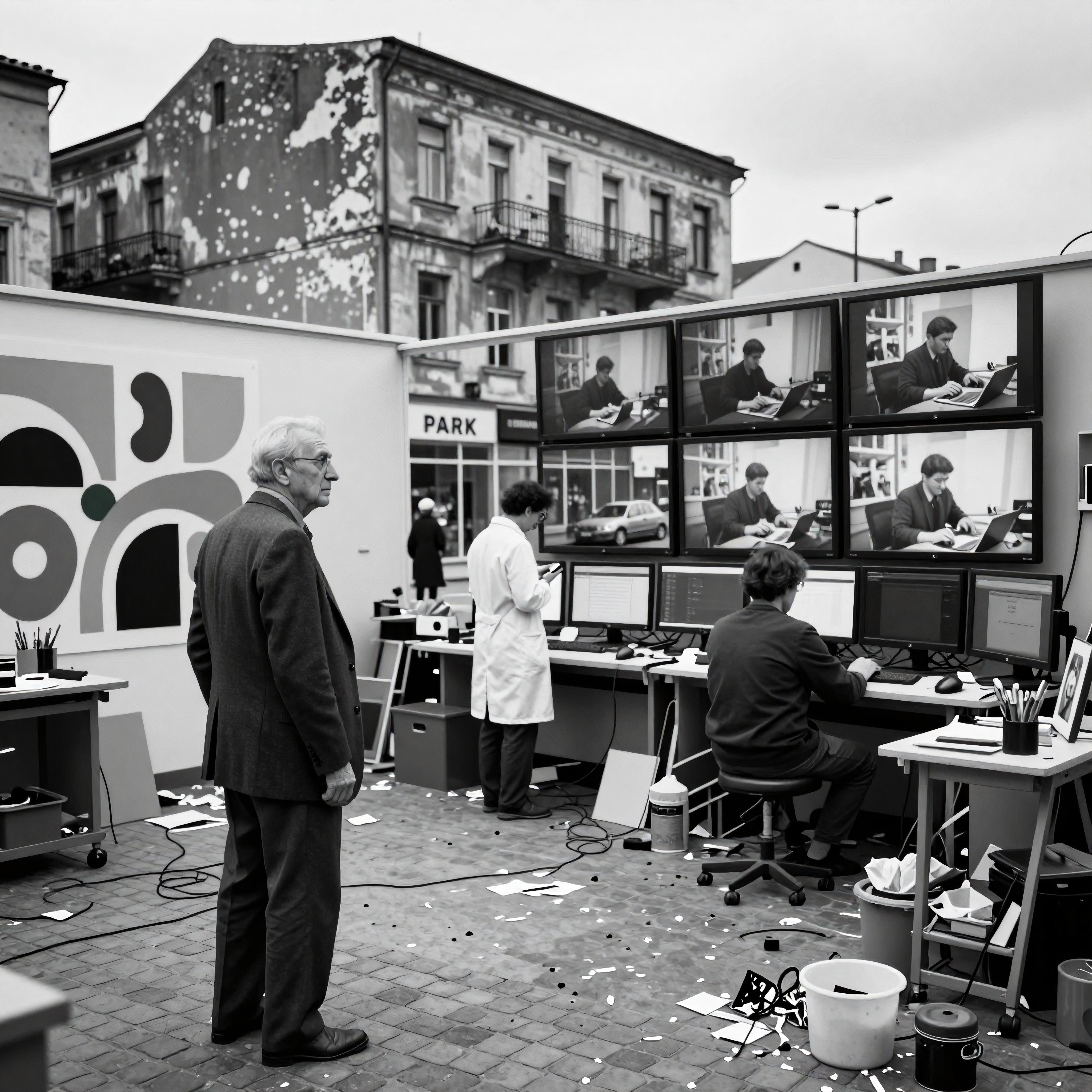 Outdoor Tech Workshop Urban Scene