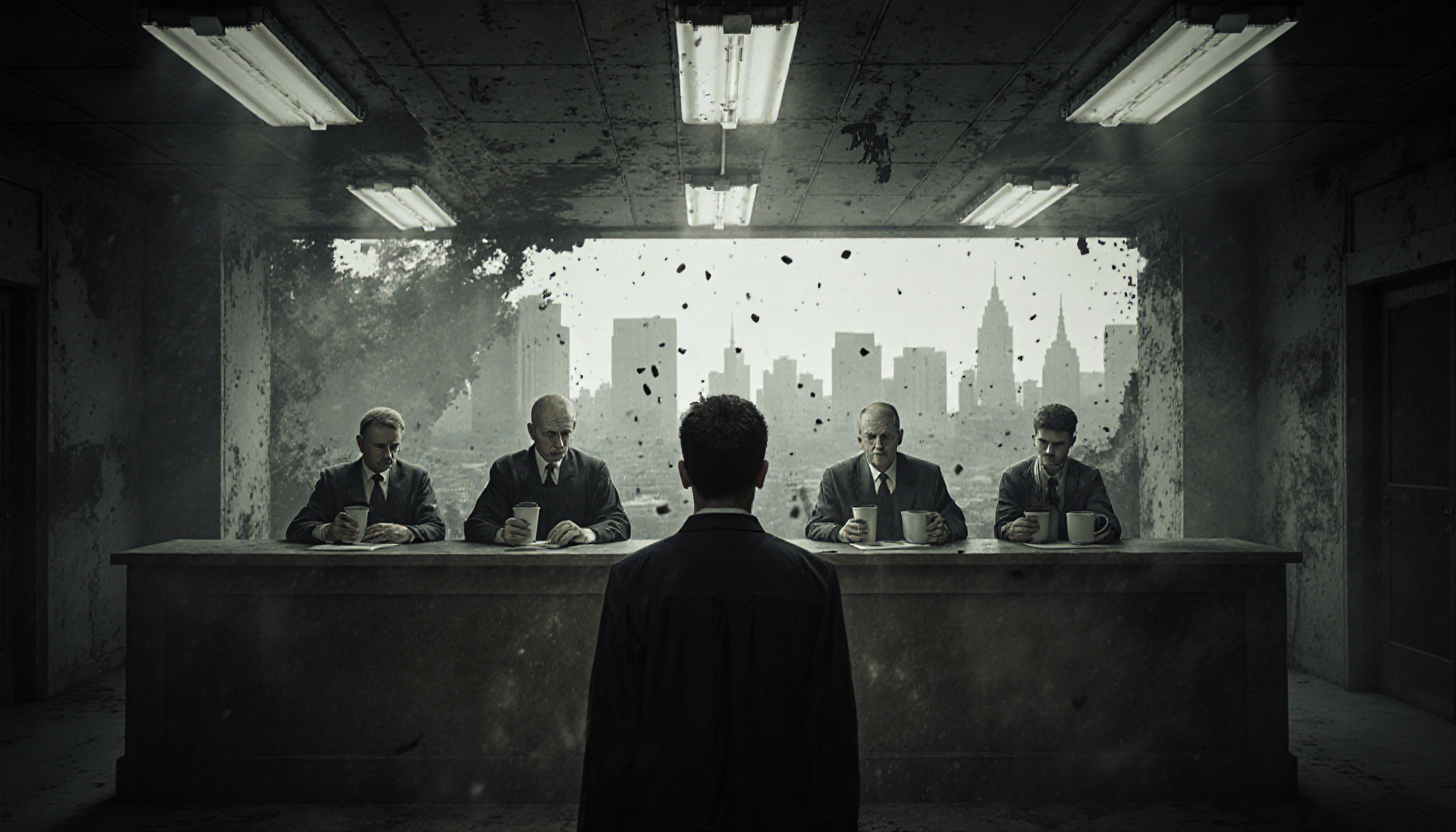 Serious Meeting Before Panel