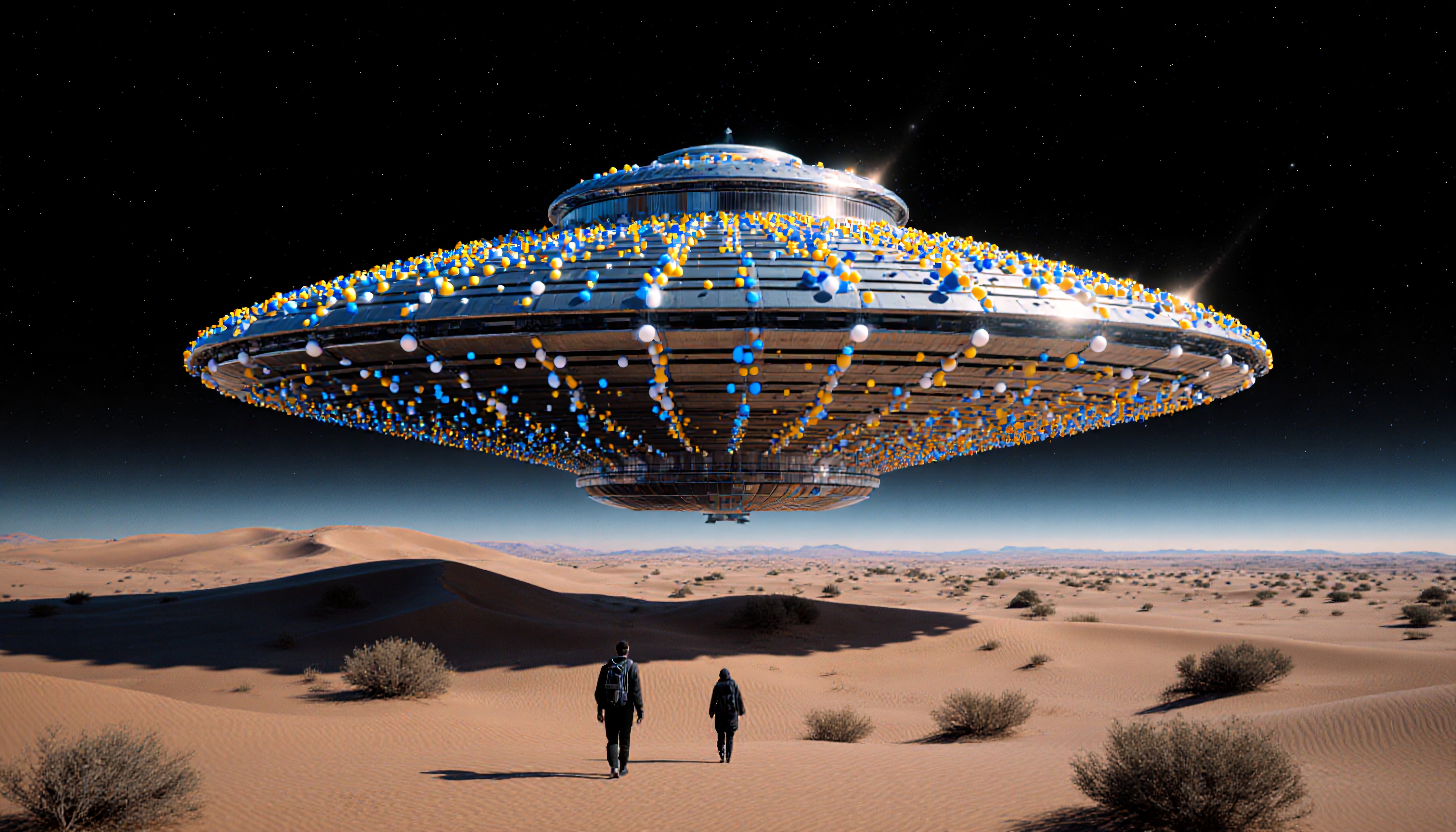 Enigmatic Desert UFO Encounter