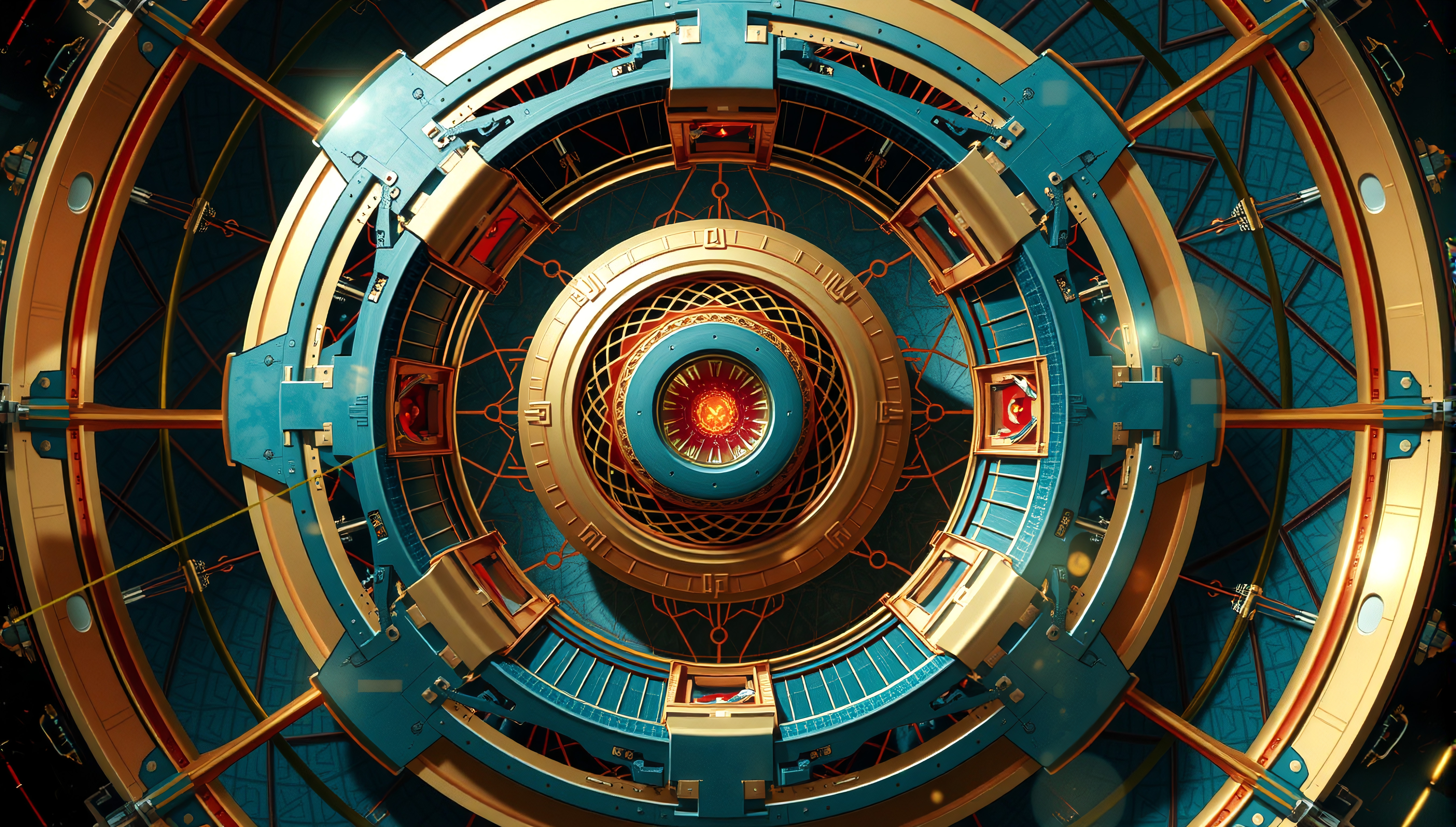 Futuristic Mechanical Component Design