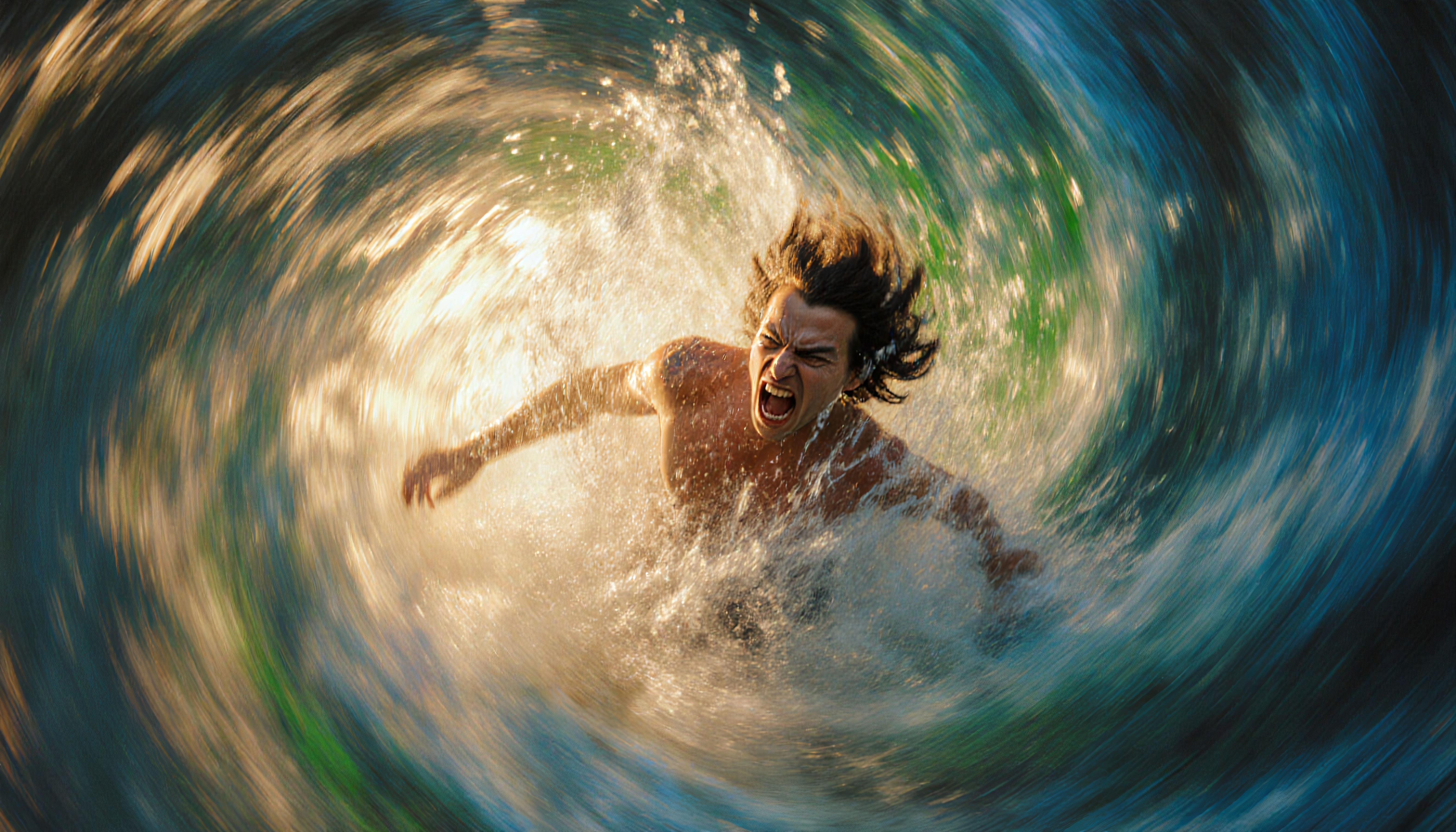 Caught in the Vortex Struggle