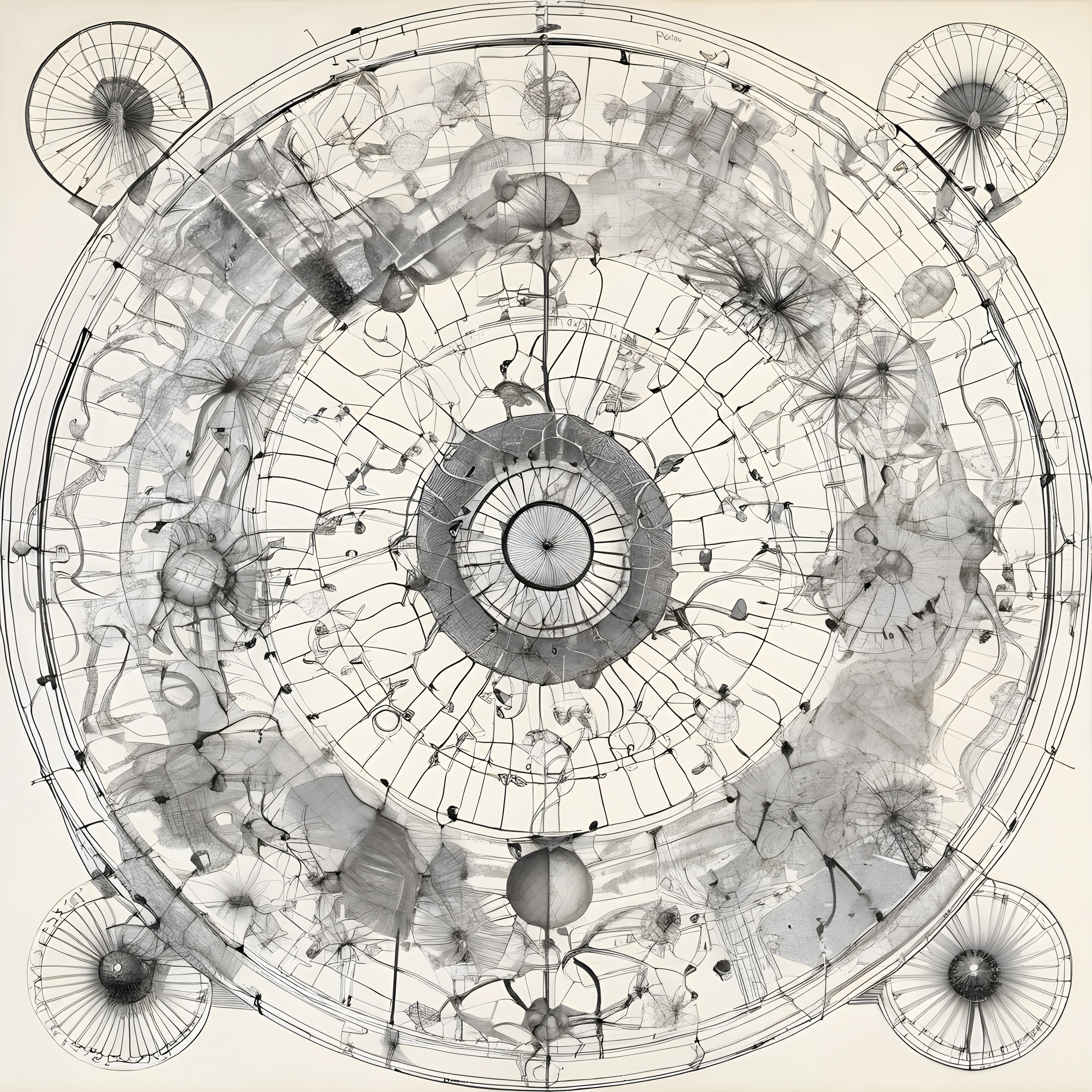 Complex Abstract Circular Design
