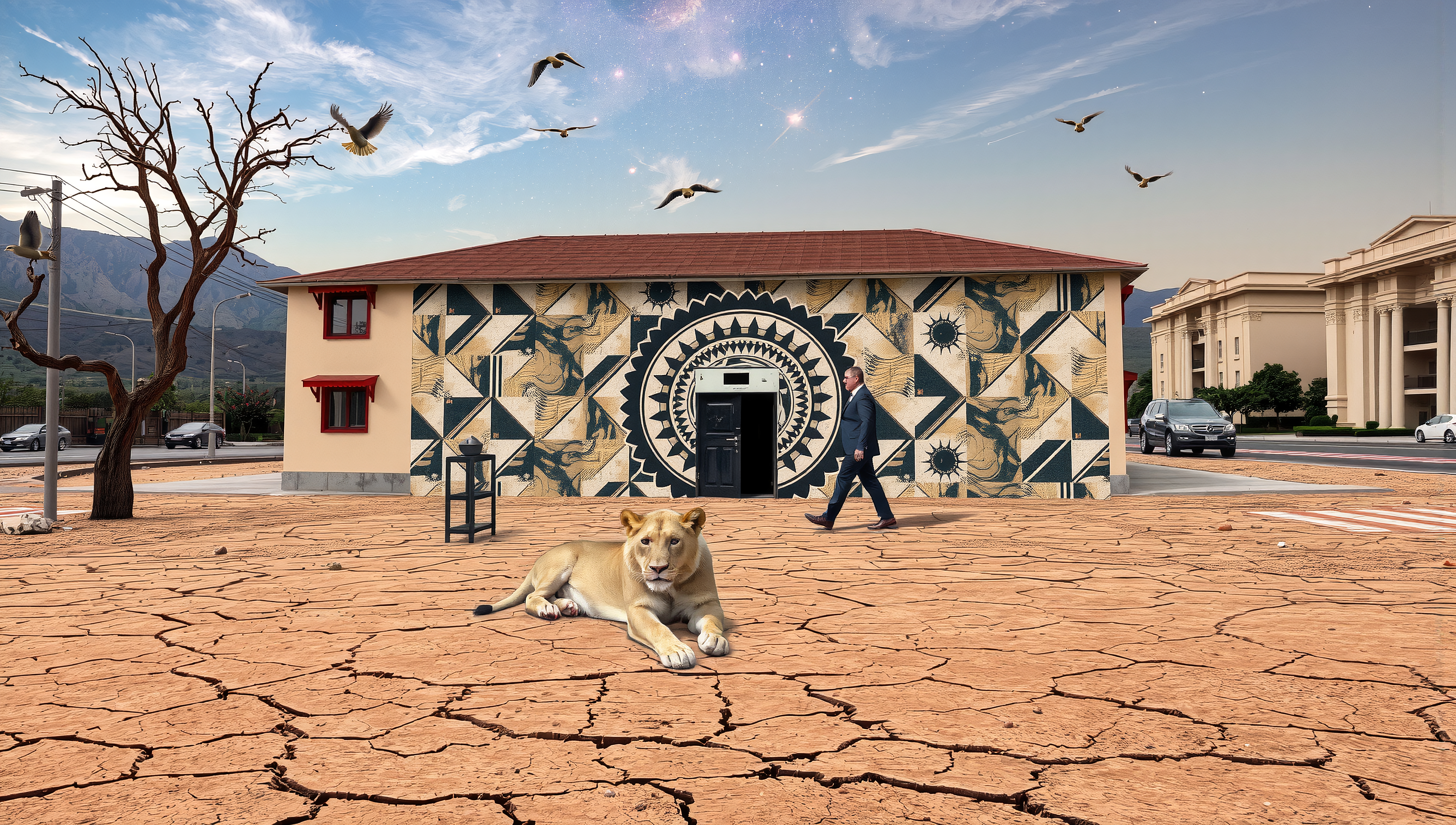 Surreal Urban Desert Fantasy
